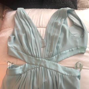 BCBG aqua formal dress. “Julianne” Size 6